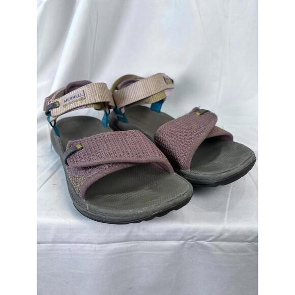 Teva Women’s  Size 7 Hurricane XLT2 1019235 Black Nylon Hiking Trail Sandals EUC - Picture 1 of 9